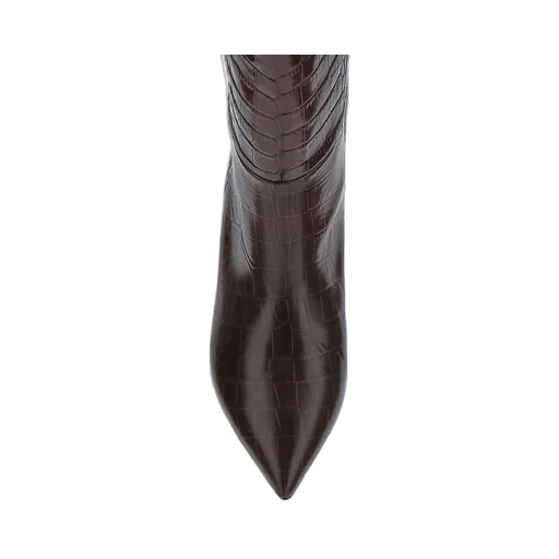 Paris Texas Pointed Toe Mid Heeled Boots
