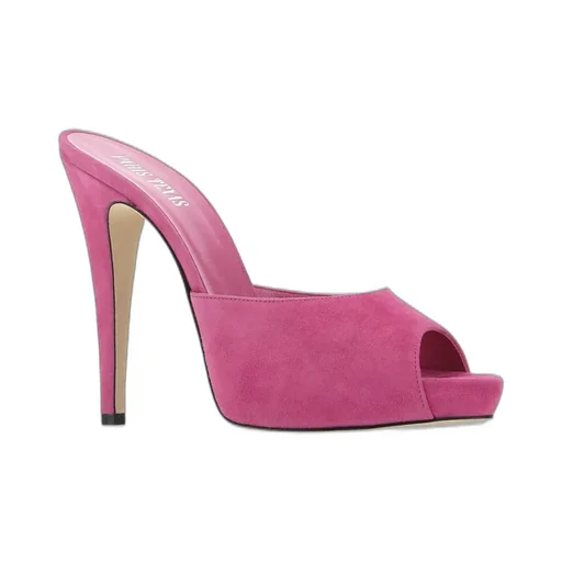 Paris Texas Monica Almond-Toe Heel Sandals