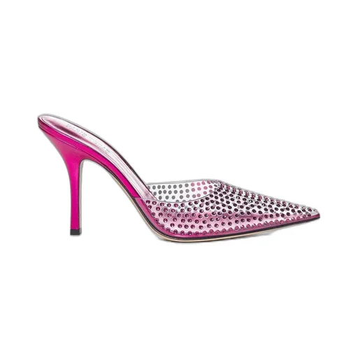 Paris Texas Embellished Pointed Toe Mules