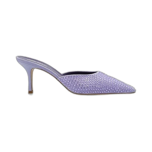 Paris Texas Hollywood Embellished Heeled Mules