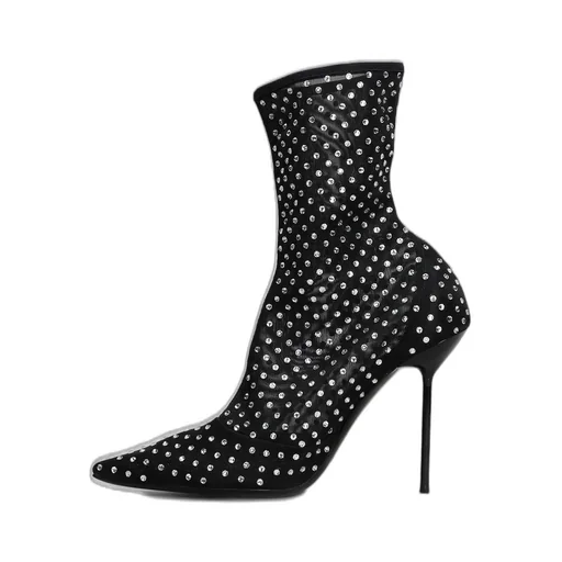 Paris Texas Embellished Lidia Ankle Boots