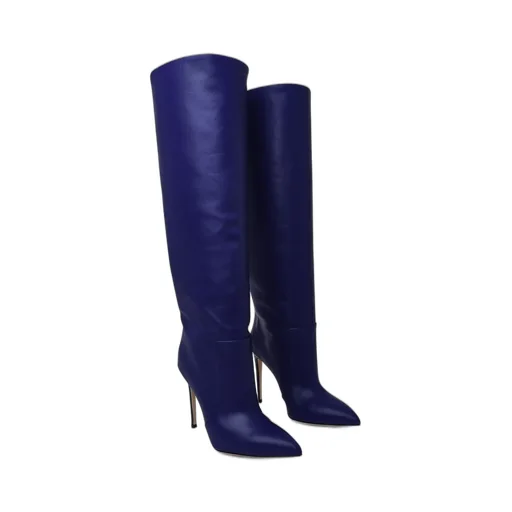 Paris Texas Knee-Length Pointed Toe Boots