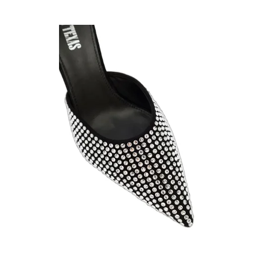 Paris Texas Hollywood Embellished Heeled Mules