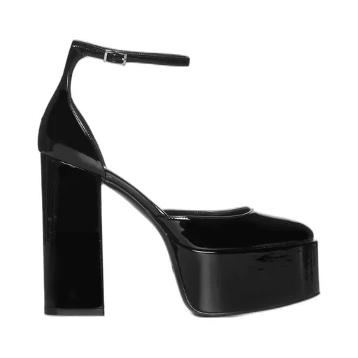 Paris Texas Round Toe Platform Pumps