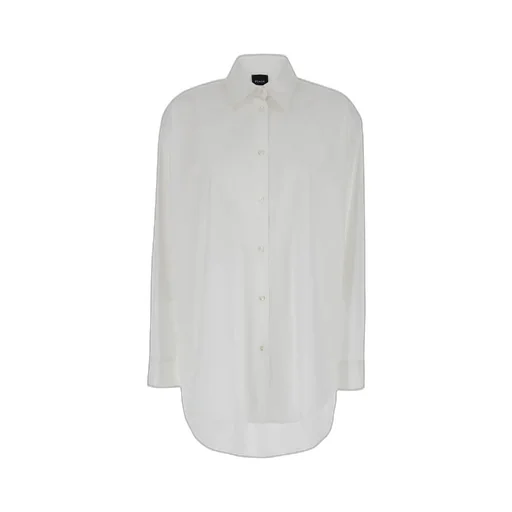 Plain Oversized Longline Shirt