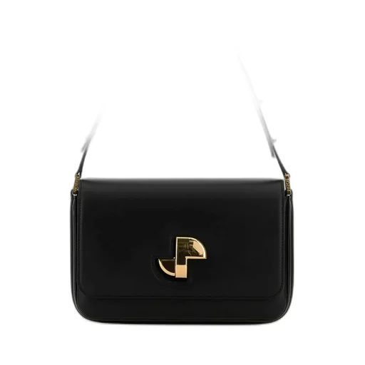 Patou Le Patou Lock Foldover Top Shoulder Bag