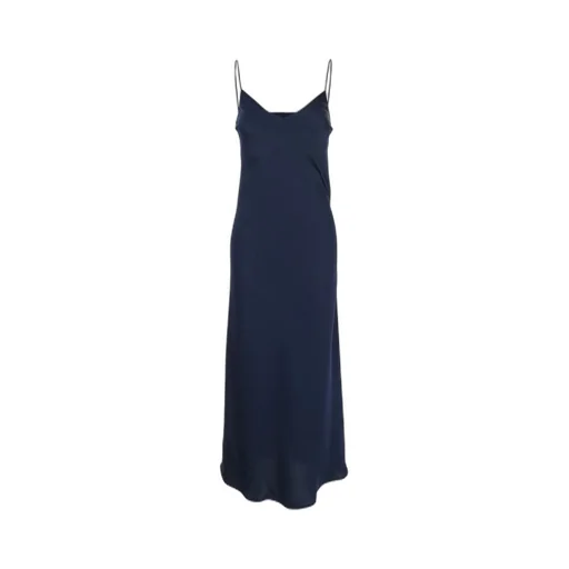 Plain Strappy Backless Dress