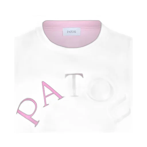 Patou Logo Print Crewneck T-Shirt