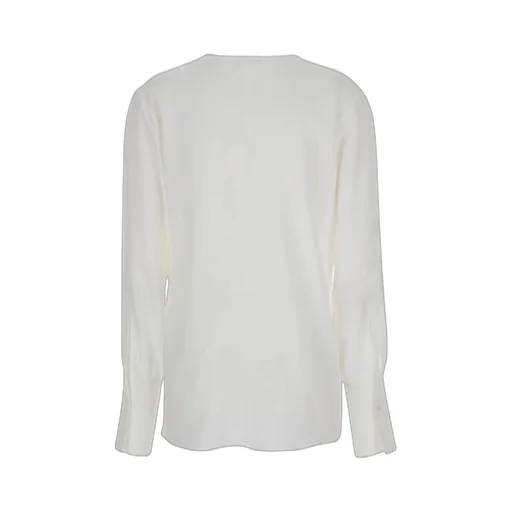 Plain Volant Detail Shirt