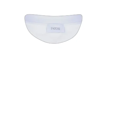Patou Logo Embroidered Cropped Top