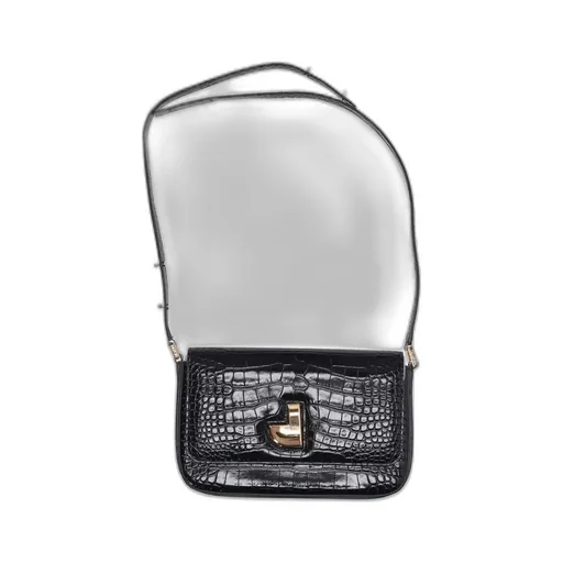 Patou Embossed Shoulder Bag