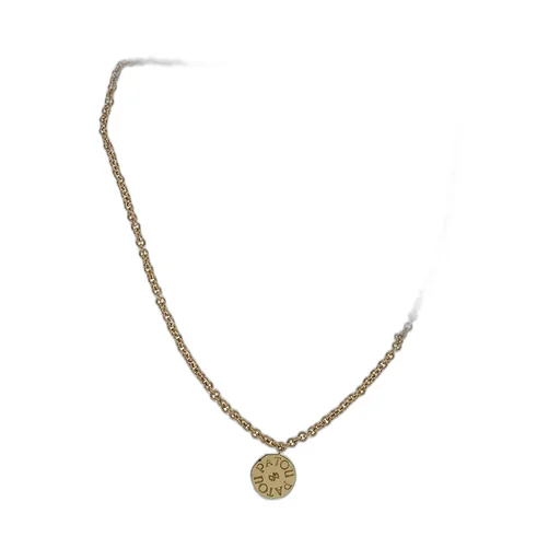 Patou Logo Engraved Necklace