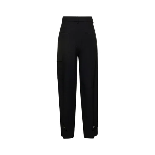 Plain Cargo Pants With Pockets