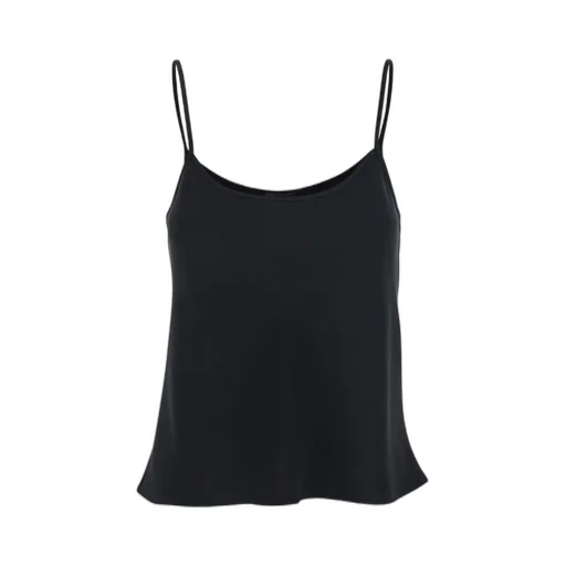 Plain Spaghetti Strap Satin Top