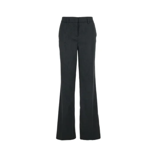 Plain Damask Effect Pants