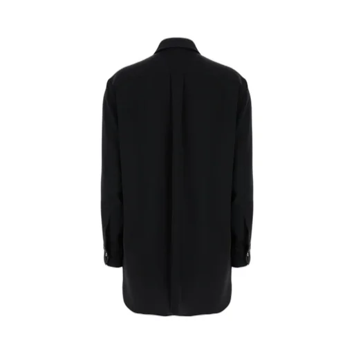 Plain Maxi Shirt With Buttons For Women