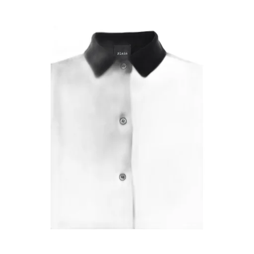 Plain Maxi Shirt With Buttons For Women