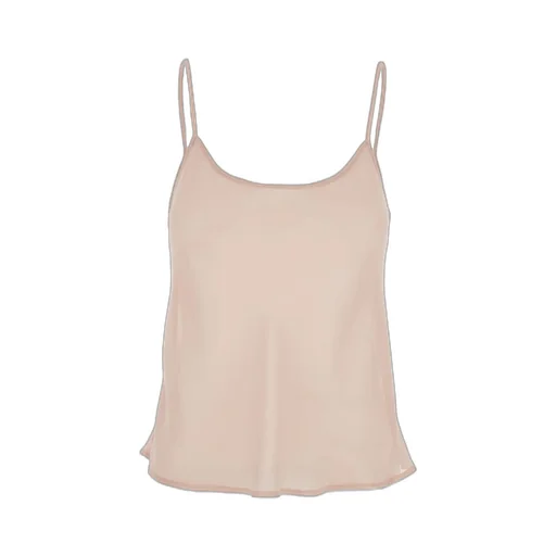Plain Spaghetti Strap Square Neck Top