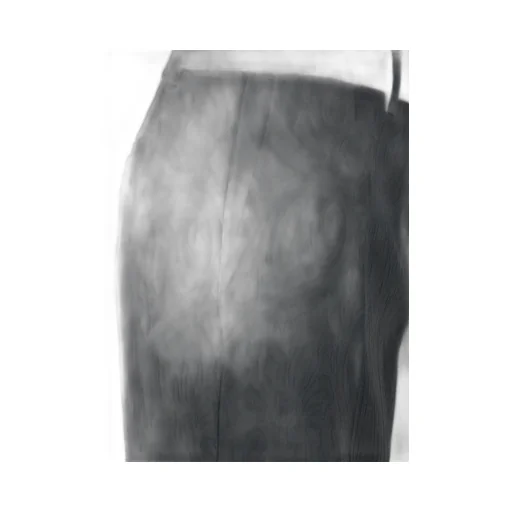 Plain Damask Effect Pants