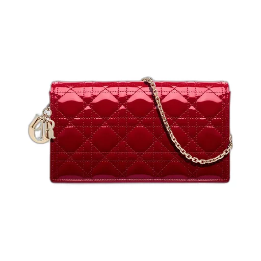 Lady Dior Pouch With Chain