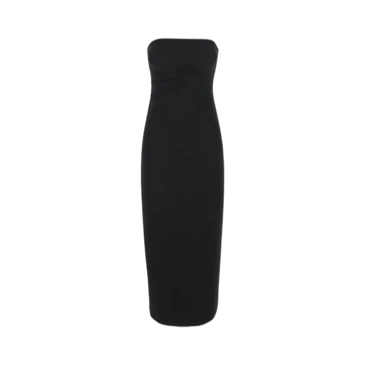 Plain Bustier Tech Dress