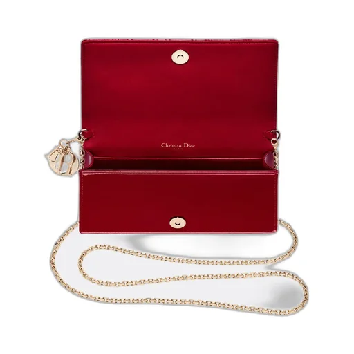 Lady Dior Pouch With Chain