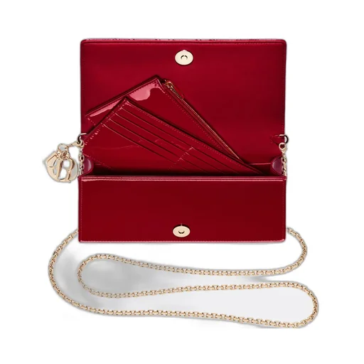 Lady Dior Pouch With Chain