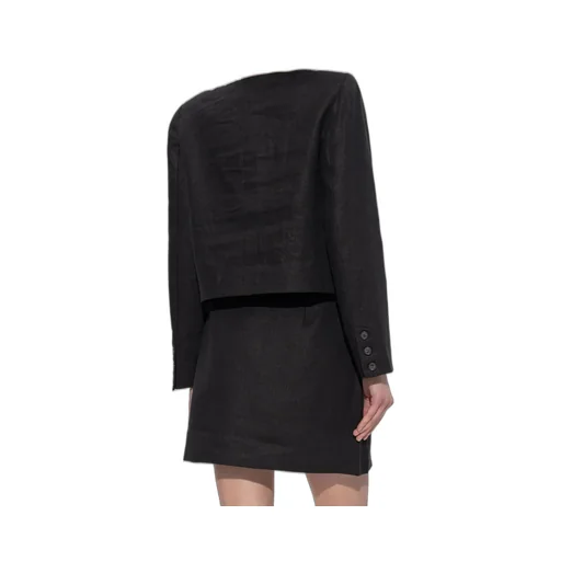 Posse Emma Square-Neck Buttoned Jacket