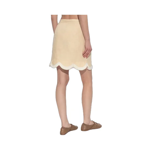 Posse Essie Scalloped Mini Skirt