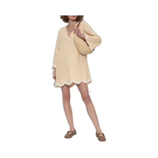 Posse Essie Scalloped Hem Dress