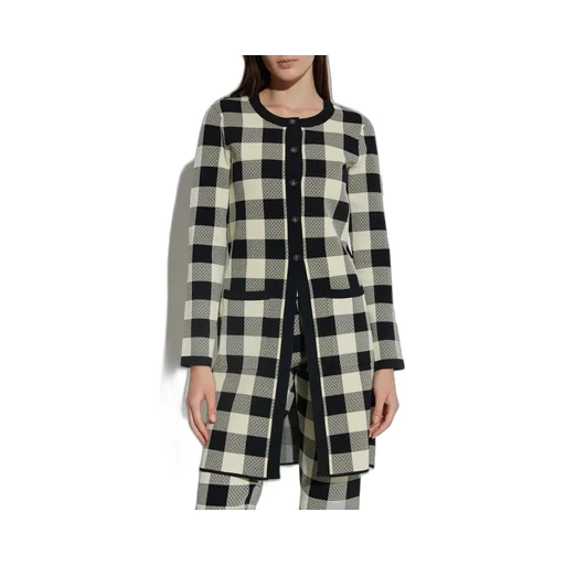 Posse Pippa Checkered Cardigan