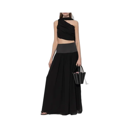 Posse Solene Draped One-Shoulder Top