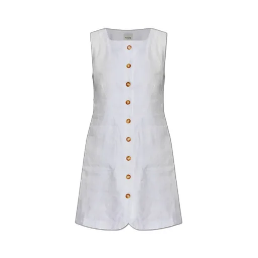 Posse Square-Neck Sleeveless Mini Dress