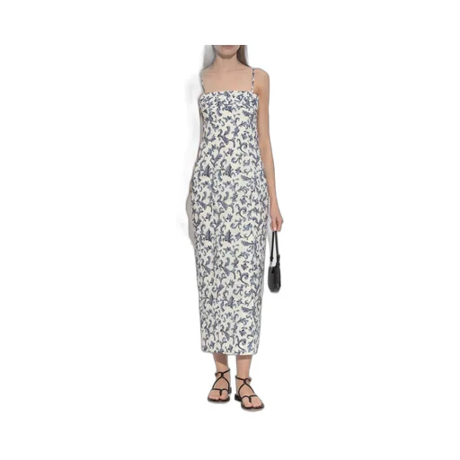 Posse Rue Patterned Midi Dress