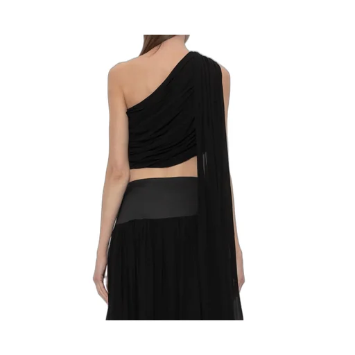 Posse Solene Draped One-Shoulder Top