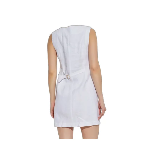 Posse Square-Neck Sleeveless Mini Dress