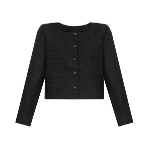 Posse Emma Square-Neck Buttoned Jacket