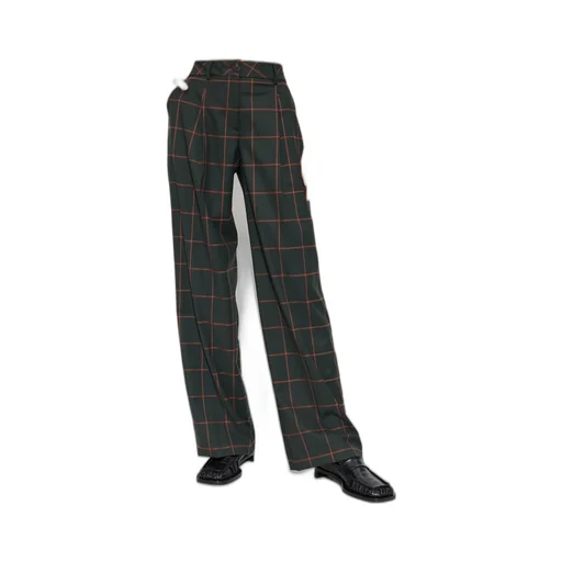 Ps Paul Smith Plaid Pattern Trousers