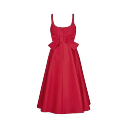 Mid-Length Flared Dress