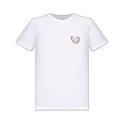 Ps Paul Smith Swirl Heart T-Shirt
