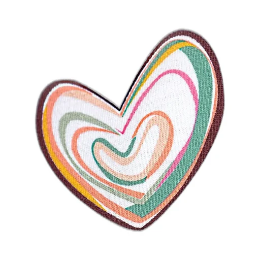 Ps Paul Smith Swirl Heart T-Shirt