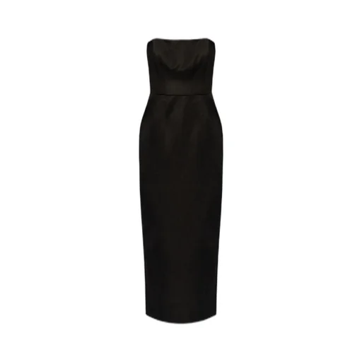 Posse Strapless Bow Detail Midi Dress