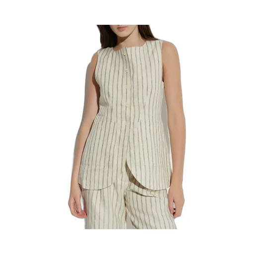 Posse Emma Pinstriped Vest