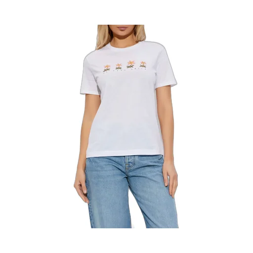 Ps Paul Smith Floral Printed Crewneck T-Shirt