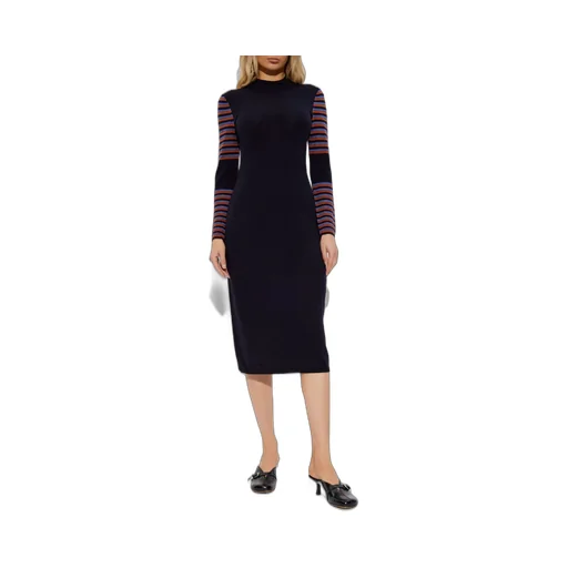 Ps Paul Smith Striped Knitted Dress