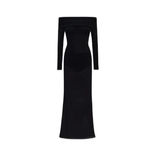 Posse Off-Shoulder Knit Maxi Dress
