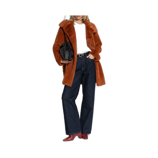 Ps Paul Smith Faux Fur Jacket