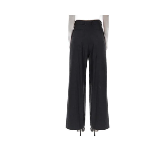 Pt Torino Pleated Wide-Leg Pants