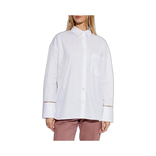 Ps Paul Smith Signature Stripe Detail Buttoned Shirt