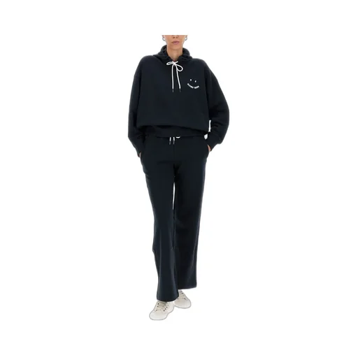 Ps Paul Smith Smiley Logo Drawstring Hoodie
